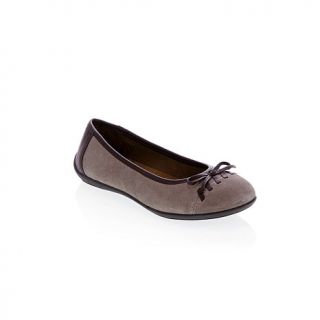 Sporto® Suede Ballet Flat with Bow Detail