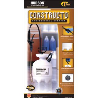 Hudson Professional Sprayer — 1 Gallon, 40 PSI, Model# 90181  Portable Sprayers