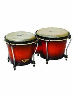 Latin Percussion CP221VSB Traditional Bongos   Vintage Sunburst Musical Instruments