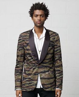 Denim & Supply Ralph Lauren Earth Camo Tuxedo Blazer   Blazers & Sport Coats   Men