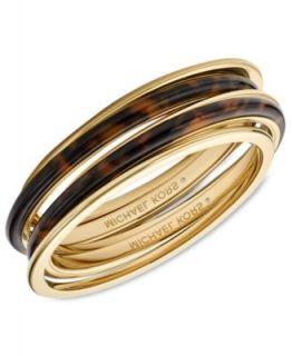 Michael Kors Gold Tone Tortoise Acetate Buckle Bangle Bracelet   Fashion Jewelry   Jewelry & Watches