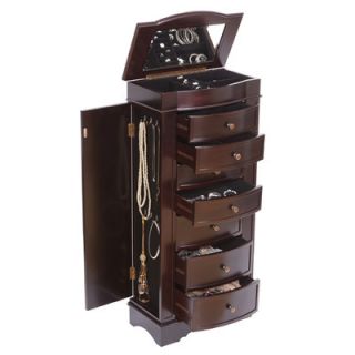 Mele & Co. Chelsea Wooden Jewelry Armoire