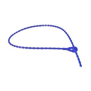 14" Blue Beaded P/E Cable Ties (Package of 50)