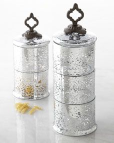 GG Collection Ogee G Stacking Glass Jars