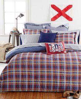 Tommy Hilfiger 18 Square Pick Stitch Decorative Pillow   Bedding Collections   Bed & Bath