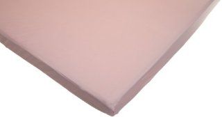 American Baby Company 100% Cotton Value Jersey Knit Fitted Portable/Mini Sheet, Pink  Crib Sheets  Baby