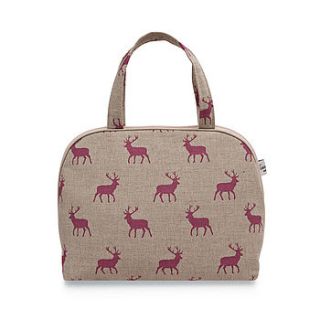 pink stag bowling bag by rawxclusive