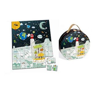 space voyage puzzle by oskar & catie