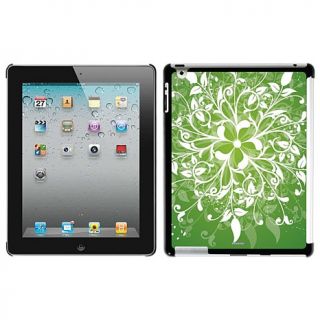 Leafy Bliss Green design on iPad Case Smart Cover Compatible with iPad2 and iPa