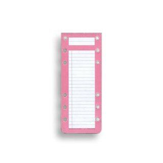 Day Timer Portable Short Trim Double Punched Hot List Sheets, 14943   Salmon 