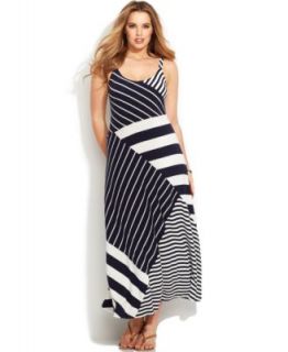 Style&co. Plus Size Sleeveless Striped Maxi Dress   Dresses   Plus Sizes