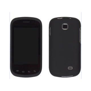 Ventev 339803 Soft Touch Snap On Case for Samsung SGH i827   1 Pack   Retail Packaging   Black Cell Phones & Accessories