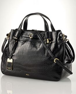Lauren Ralph Lauren Lanesborough Belted Satchel   Handbags & Accessories