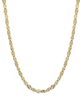 14k Gold Necklace, 20 3mm Hollow Link Chain   Necklaces   Jewelry & Watches