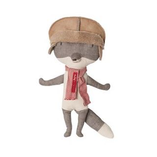 mr wolf children's soft toy by the chic country home