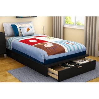 Twin Platform Bed with Drawer