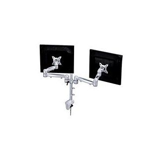 Adjustable Tilting DUAL Desk Mount Bracket for LCD (Max 18Lbs, 15~22inch)   S Computers & Accessories