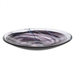 Kosta Boda Orchid 17 Round Platter