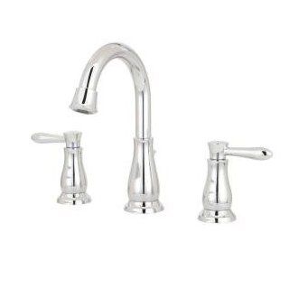 American Standard Highgrove 8 in. 2 Handle Mid Arc Bathroom Faucet in Polished Chrome   Bathroom Sink Faucets  