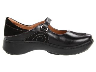 Naot Footwear Sea Black Suede/Shiny Leather
