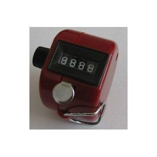 Hand Tally Counter   Red Clothing