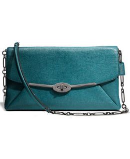 COACH MADISON CLUTCH IN TEXTURED LEATHER   COACH   Handbags & Accessories