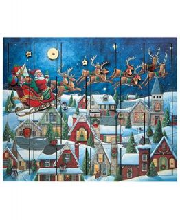 Byers Choice Advent Calendar, Santa Sleigh   Holiday Lane
