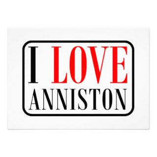 Anniston, Alabama City Design Custom Announcements