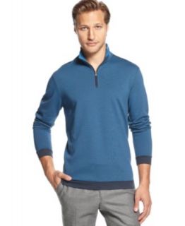 BOSS HUGO BOSS Sweater, Core Piceno Snap Button Sweater   Sweaters   Men