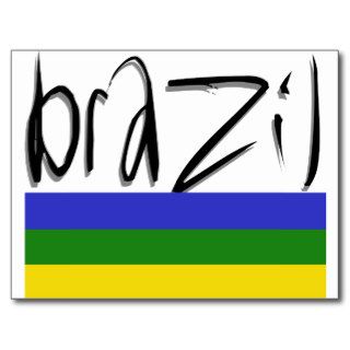Brazil Colors Post Cards