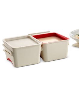 Lekue Food Storage Containers, 250 ML 2 Compartments Portion Saver   Kitchen Gadgets   Kitchen