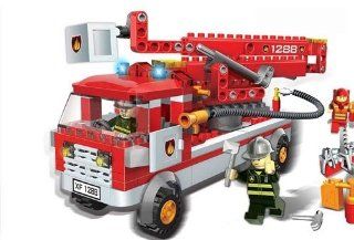 BanBao Fire Truck   208 Pieces Toys & Games