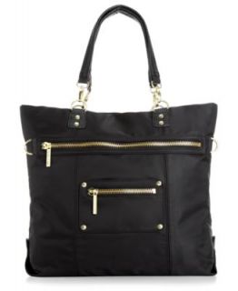 Giani Bernini Handbag, Nylon Multi Pocket Tulip Tote   Handbags & Accessories