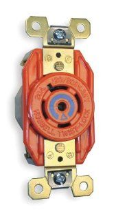 Receptacle, Isolated Ground, L21 20R, 208V   Electric Plugs  