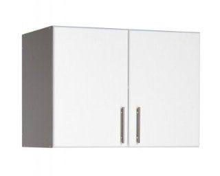 Elite Storage 32" Topper and Two Door Wall Cabinet (White) (24"H x 32"W x 16"D)   Utility Cabinets