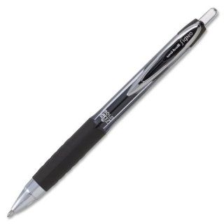 Uni Ball Signo 207 Gel Pen   Pen Point Size 1mm   Ink Color Black   Barrel Color Clear   1 Each  Rollerball Pens 