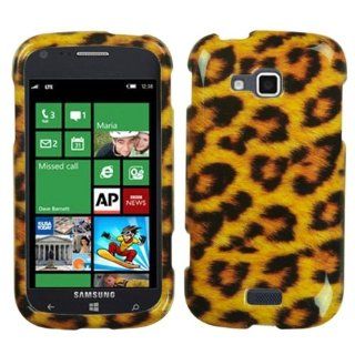 MYBAT SAMI930HPCIM206NP Slim and Stylish Snap On Protective Case for Samsung ATIV Odyssey i930   Retail Packaging   Leopard Skin Cell Phones & Accessories