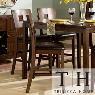 TRIBECCA HOME Watson 24 inch Counter Height Chair (Set of 2) Tribecca Home Bar Stools