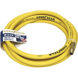Goodyear Rubber Air Hose — 1/4in. x 10ft., 250 PSI, Model# 12820  Air Hoses   Reels