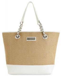 Calvin Klein St Tropez Large Straw Tote   Handbags & Accessories