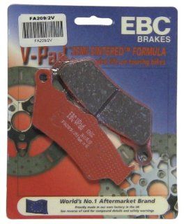 EBC Brakes FA209/2V Semi Sintered Disc Brake Pad Automotive