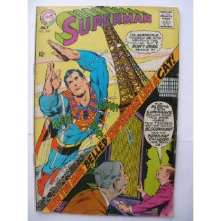SUPERMAN #208 (HOW THE MOB "BELLED" SUPERMAN LIKE A CAT) MORT WEISINGER Books