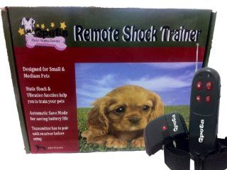 Qpets 4 in 1 Shock and Vibration Training Collar for Small/Medium Dog(under 50lb) SP 207  Pet Training Collars 