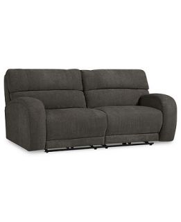 Damon Fabric Reclining Sofa, Dual Power Recliner 82W x 39D x 39H   Furniture