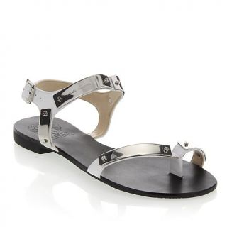 Vince Camuto "Joslyn" Leather Sandal with Metal Ornaments