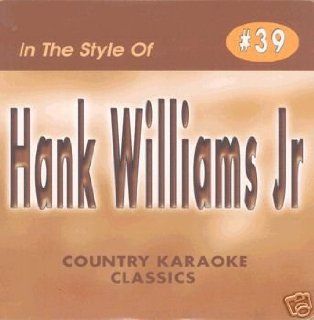 HANK WILLIAMS JR. Country Karaoke Classics CDG Music CD Musical Instruments
