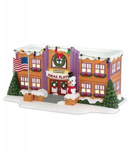 Department 56 Simpsons Village Springfield Elementary School Collectible Figurine   Holiday Lane