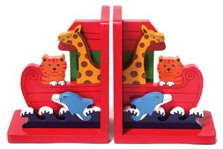 noahs ark / digger / fairy / space   bookends by little butterfly toys