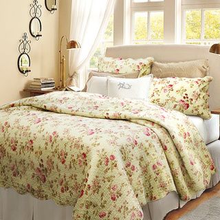 Blooming Summer 3 piece Quilt Set Quilts