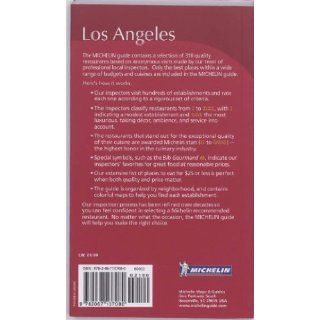Michelin Guide Los Angeles Michelin Travel Publications 9782067137080 Books